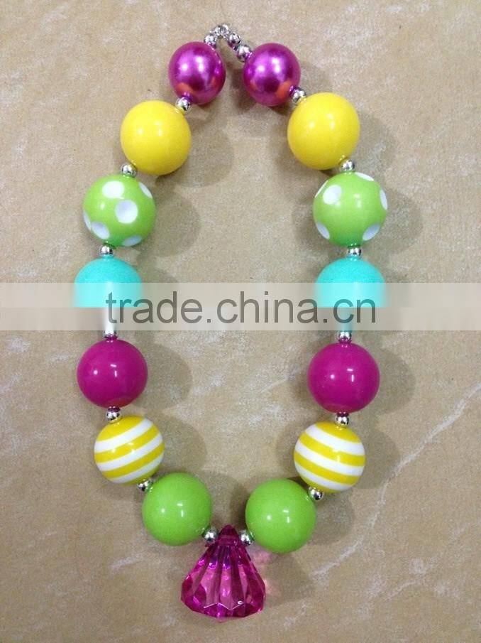 children chunky necklace baby girls bubblegum necklace kids necklace chunky bubblegum necklace kids chunky holiday necklace