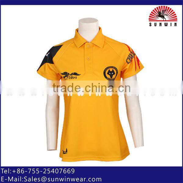 2015 custom high quality sublimationm archer jersey/poloshirt