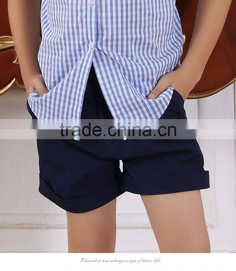 New custom primary school uniform designs, fashion kids school uniforms