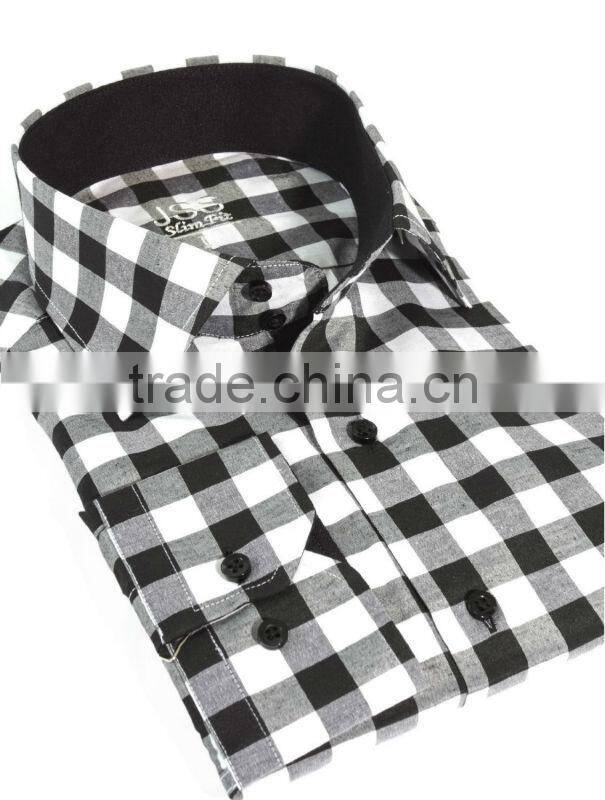 2016 OEM SERVICE wholesale plaid flannel shirt