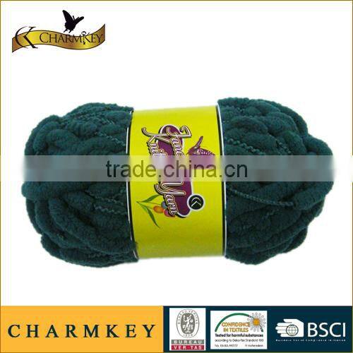 100%polyester yarn count