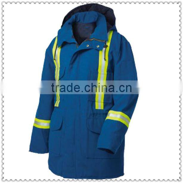 Aramid Coverall Fire Retardant Clothing Parka inherently FR Fabric Anti-Static Clothing