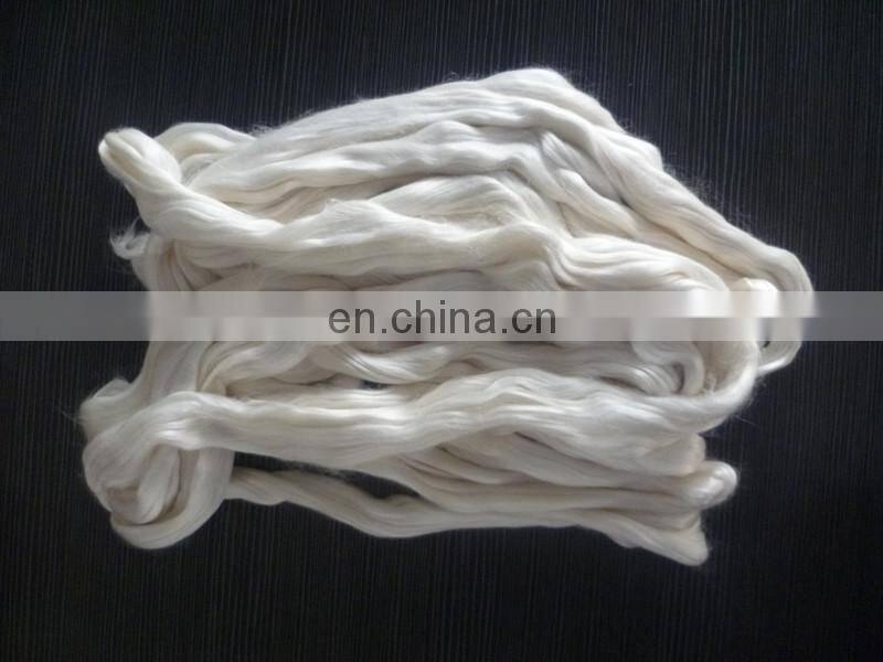 100% tussah silk noils,tussah silk waste