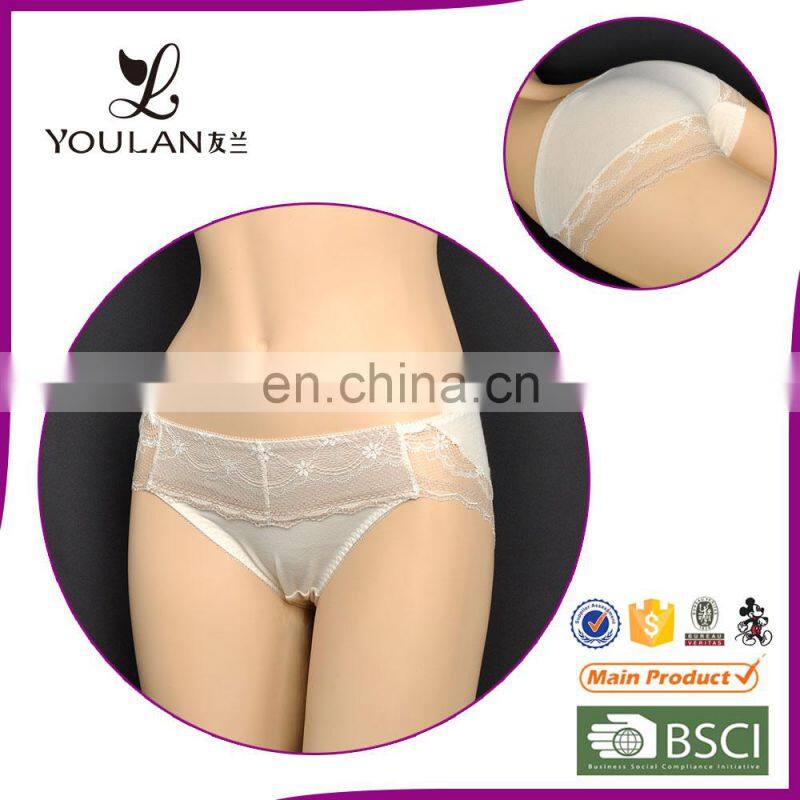 China Manafacturer Customized Full Lace Transparent Panties
