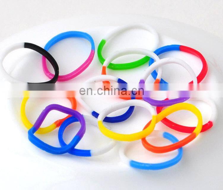 2014 Hot Selling DIY Colourfull cheap rainbow rubber bands RL-0002