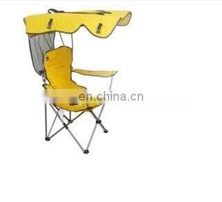Adjustable Outdoor Folding Leisure Camping Fishing Beach chair with sun canopy fishing chair