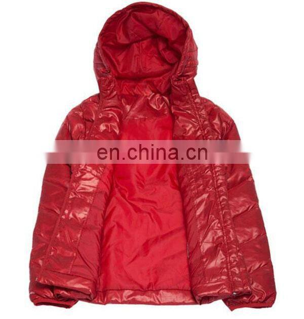 Custom european new style woman goose down jacket for winters