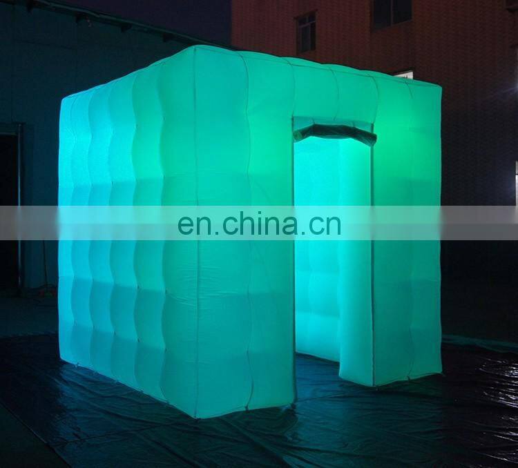 Inflatable Photo Booth, Portable Photo Booth, Inflatable Photo Enclosure With Colour Changing Lights