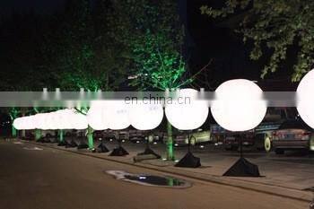2m promotional inflatable balloon for events/inflatable led sphere balloon for sale