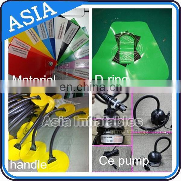 Hot Water Climbing Wall , Inflatable Ice Mountain For Water Games