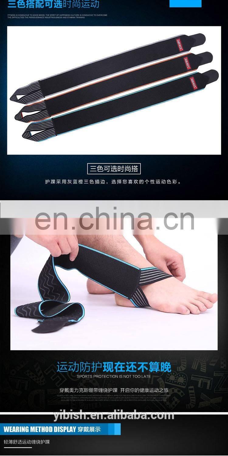 High quality Nylon Material Super Elastic Adjustable Ankle Brace , Perfect for Sports, Protects Against Chronic Ankl#HH-1527