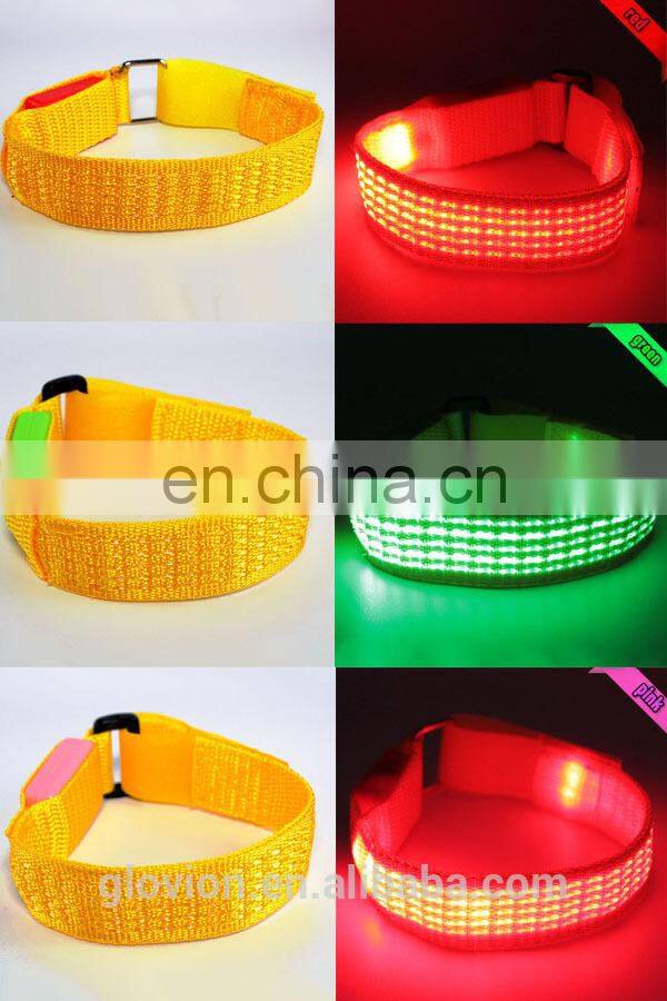 New Style LED Sports Safety Armband - Safety and Visibility for Running, Cycling or Walking at Night