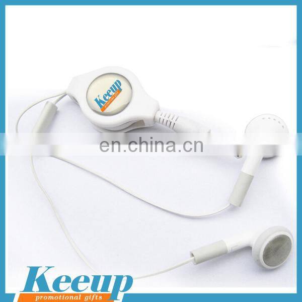 Good Sound Quality Sport Earphone Retractable Earphones