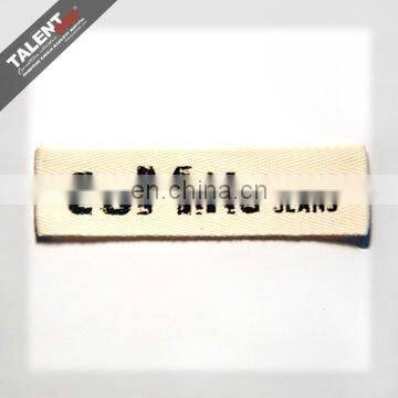 custom silk screen printing main label for clothing