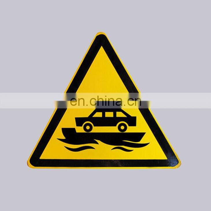 Top Quality Triangle Shape And Durable Style Custom Reflective Metal Road Safty Traffic Sign