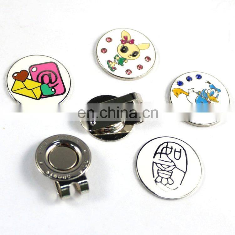 enamel metal golf ball marker