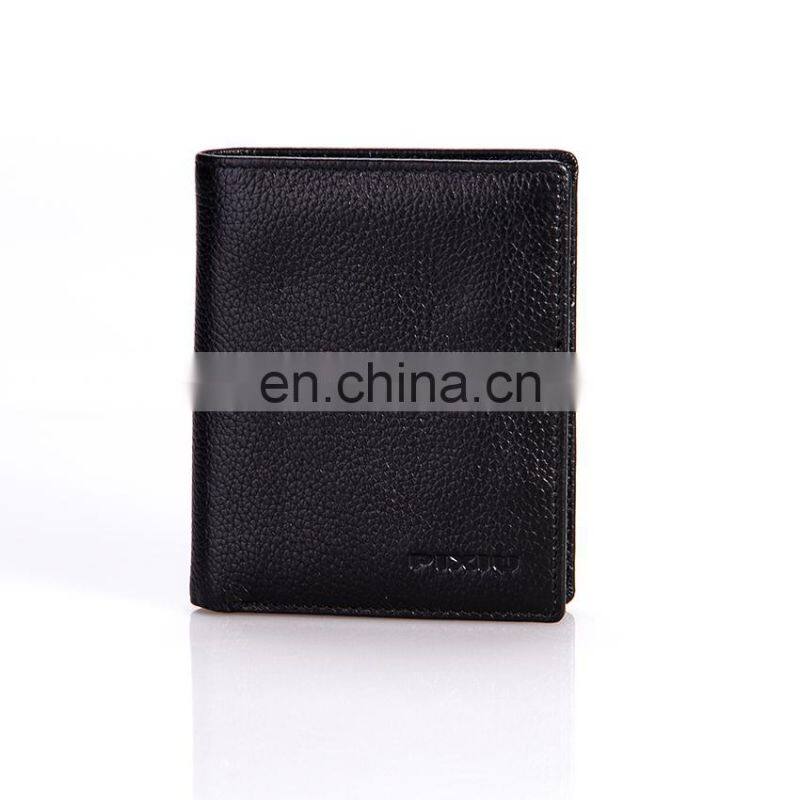 Quality Supplier Handmade Embossed Wallet Durable Man Leather Wallet