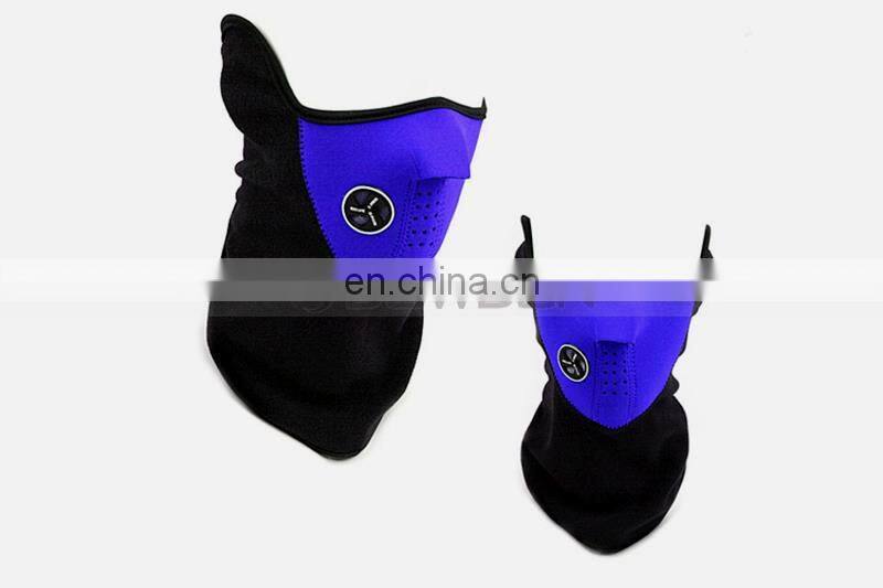 Lightweight 3 Colors Riding Bicycle Neoprene Face Ski Mask