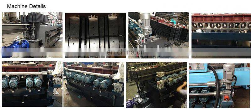 Automatic glass edge polishing machine