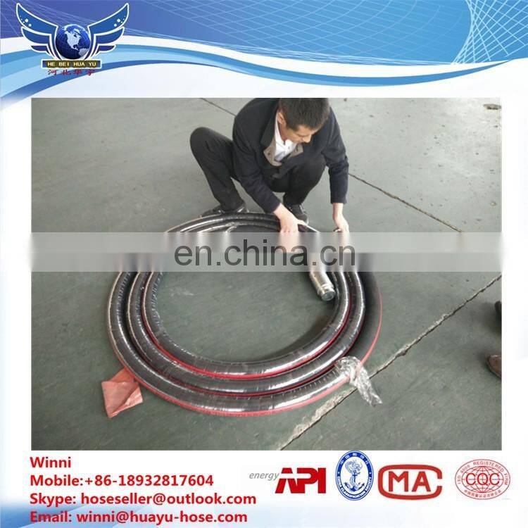 hydraulic hose industrial rubber hose tube hot sale of sand blasting hose
