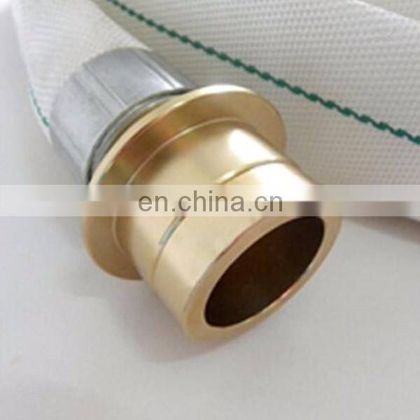 PVC Layflat Canvas fire fighting hose for safety use