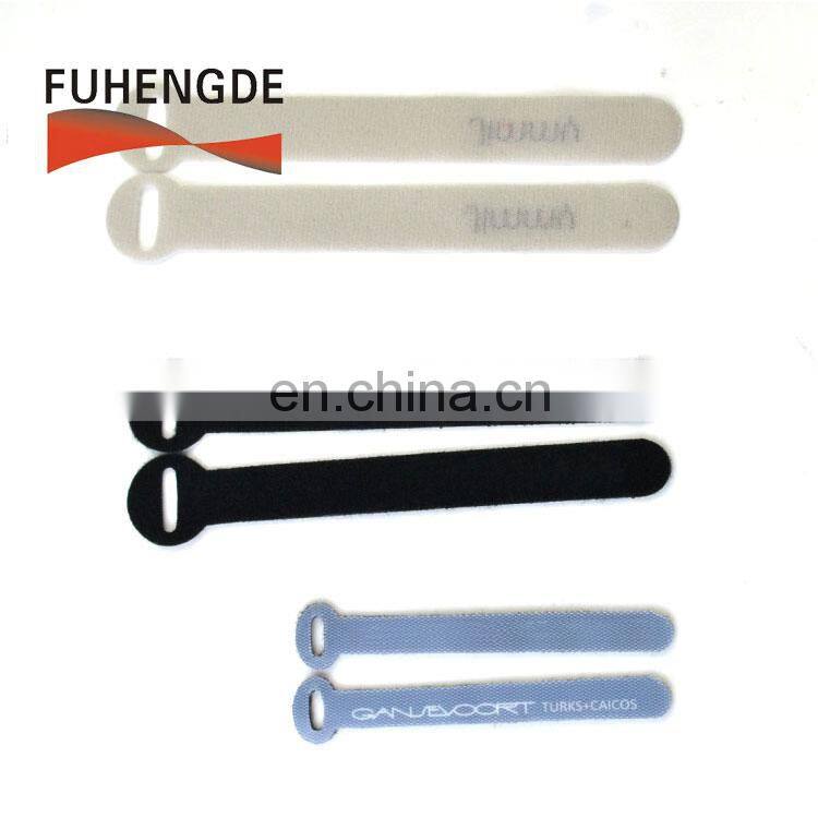 Best quality hook loop binding ties fasteners holder cable tie