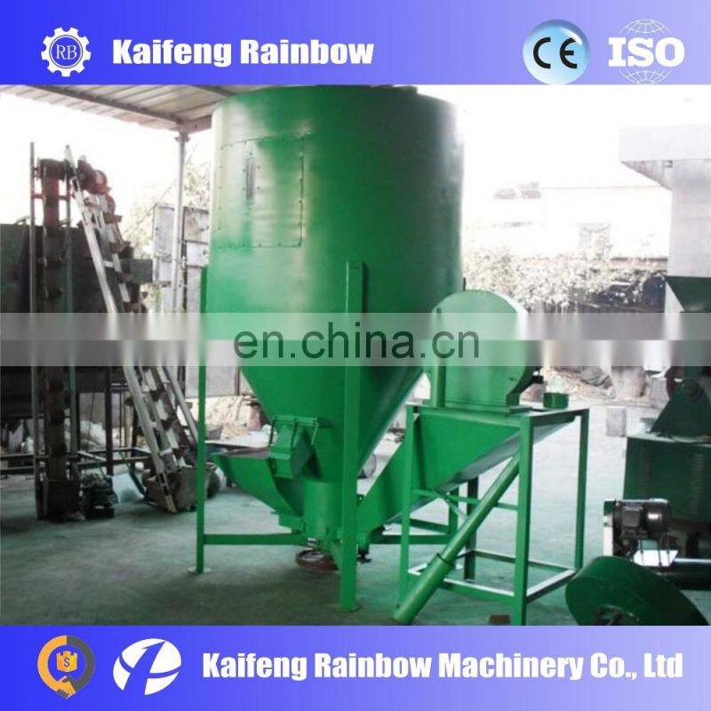 2016 best selling feed crushing and mixing machine pigeon feed pellet machine