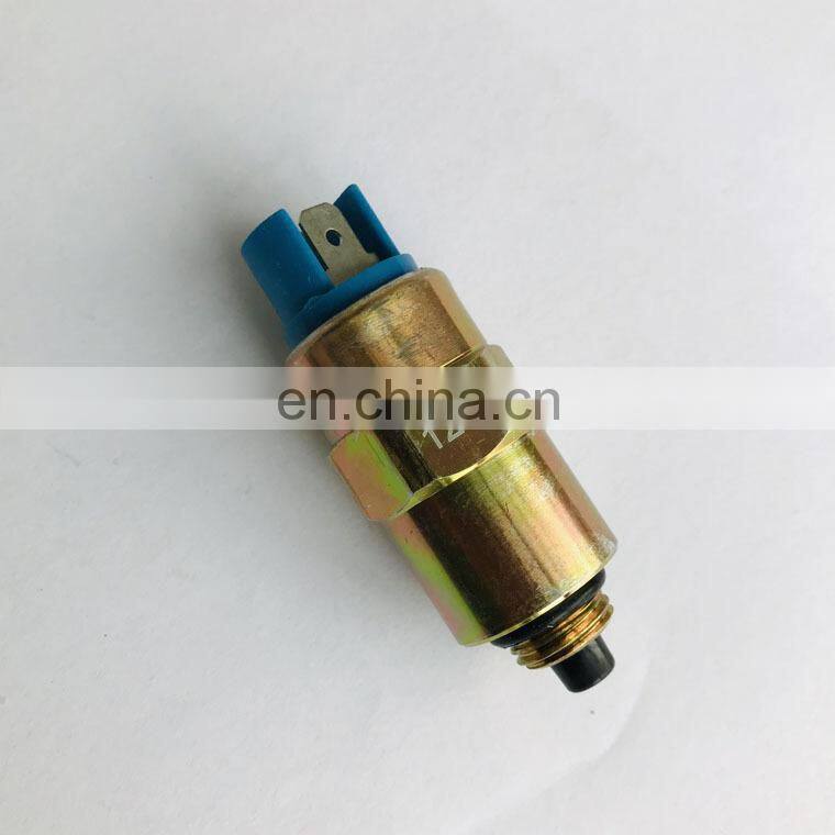 12V fuel pump Solenoid Valve 26420472 for Diesel generator set accessories