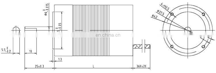 brushless dc electric motor 24v bldc motor BMM723