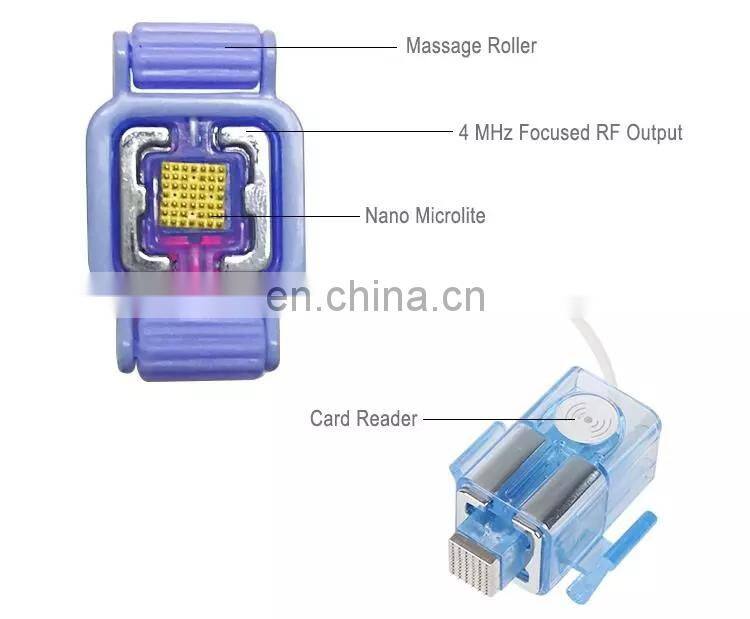 no-needle mesotherapy device meso gun skin care radio frequency with 3 color led light