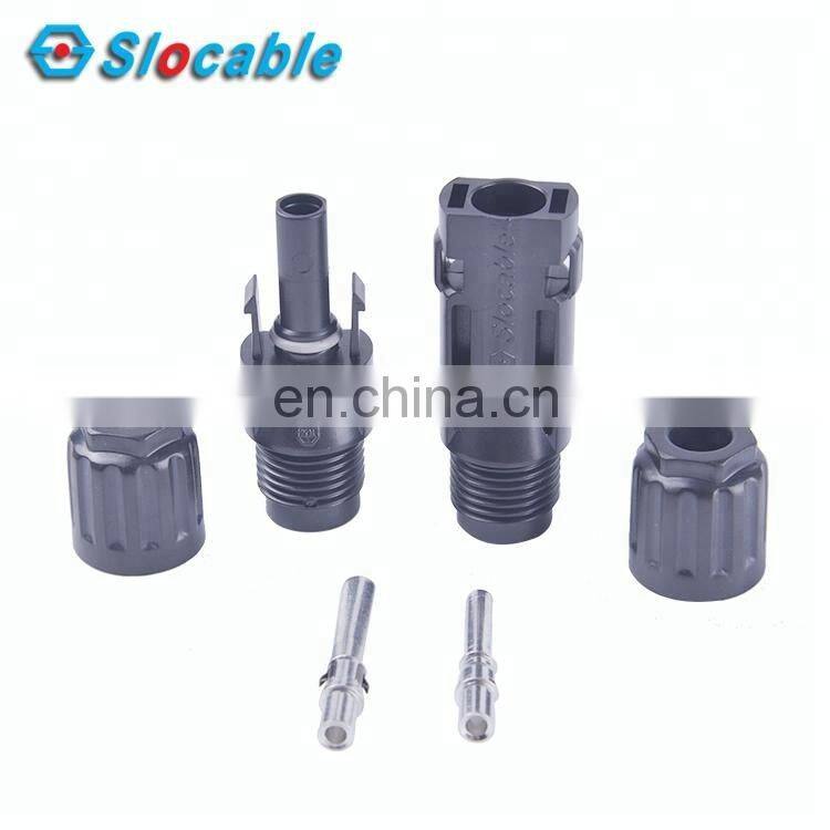 Slocable Guangdong China Factory 8awg to 14awg PV Solar Connector