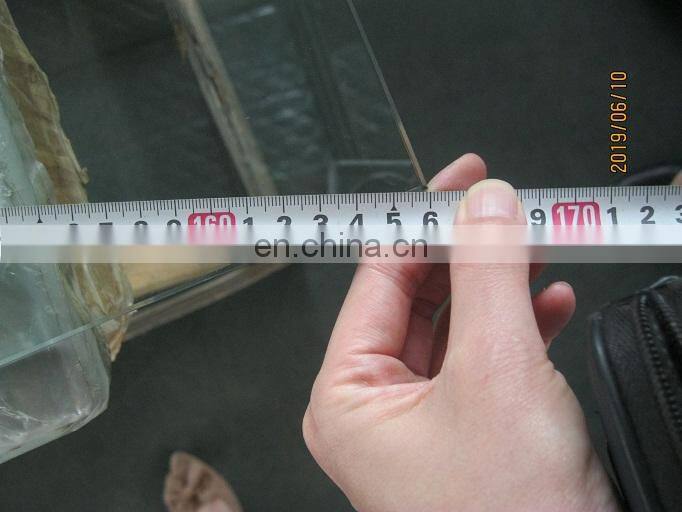 8mm 10mm 12mm 15mm 19mm crystal Glass Aquarium with 45degree mitred seams