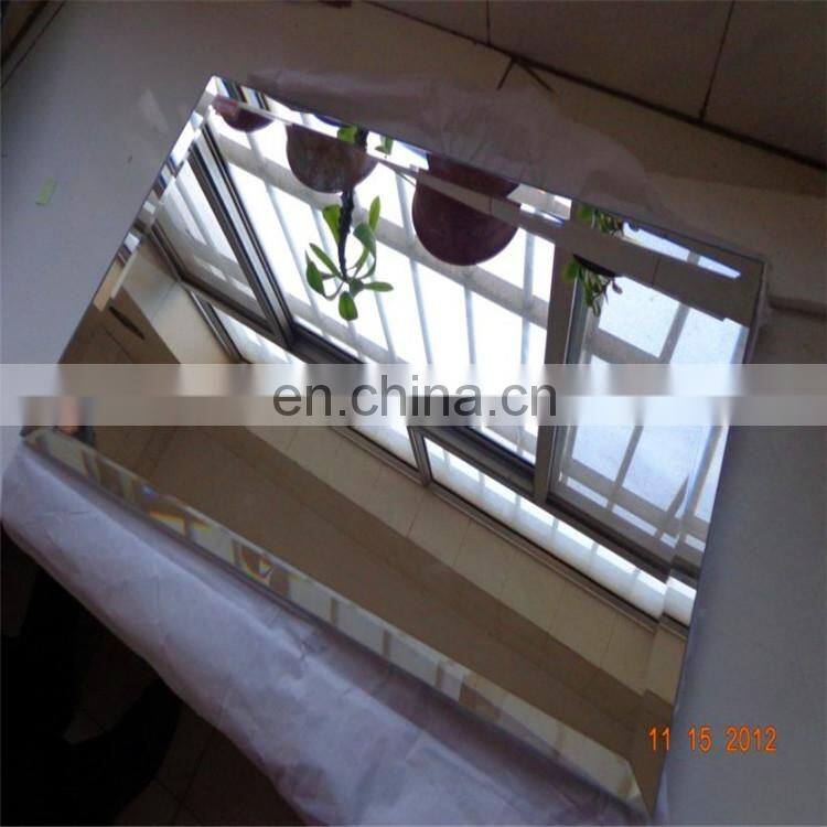 6mm raw mirror glass bevel edge price