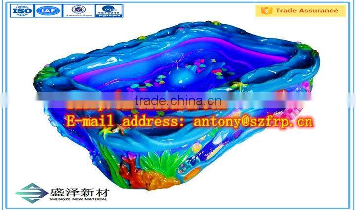 kid indoor playground entertainment equipment children game machine child amusement rides fiberglass ocean fishing pond