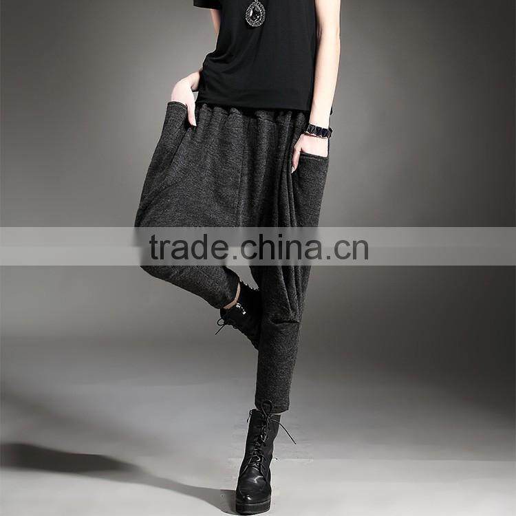 Women Yoga Pants Ladies Harem Yoga Sport Pant Trousers Belly Dance Elastic Waist Boho Wide Leg Pants