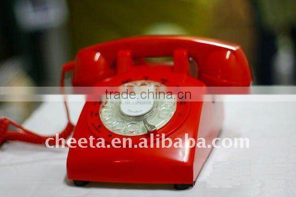 bling rotary dial antique retro telephone