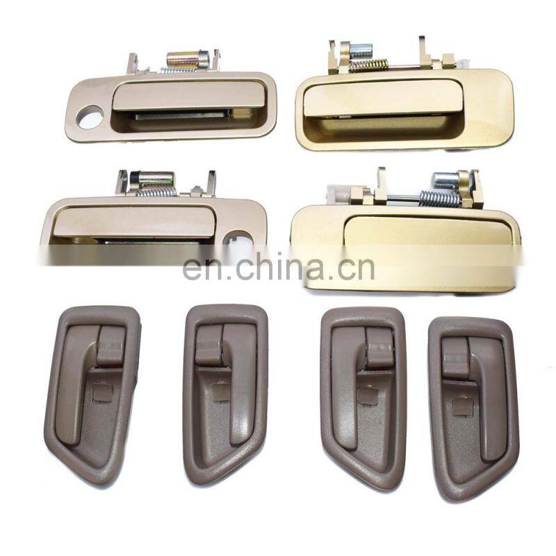 8 X INSIDE Outside Door Handle REAR FRONT 69240AA010 For Toyota CAMRY 1997-2001