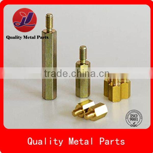 oem cnc machining precision small brass turned parts