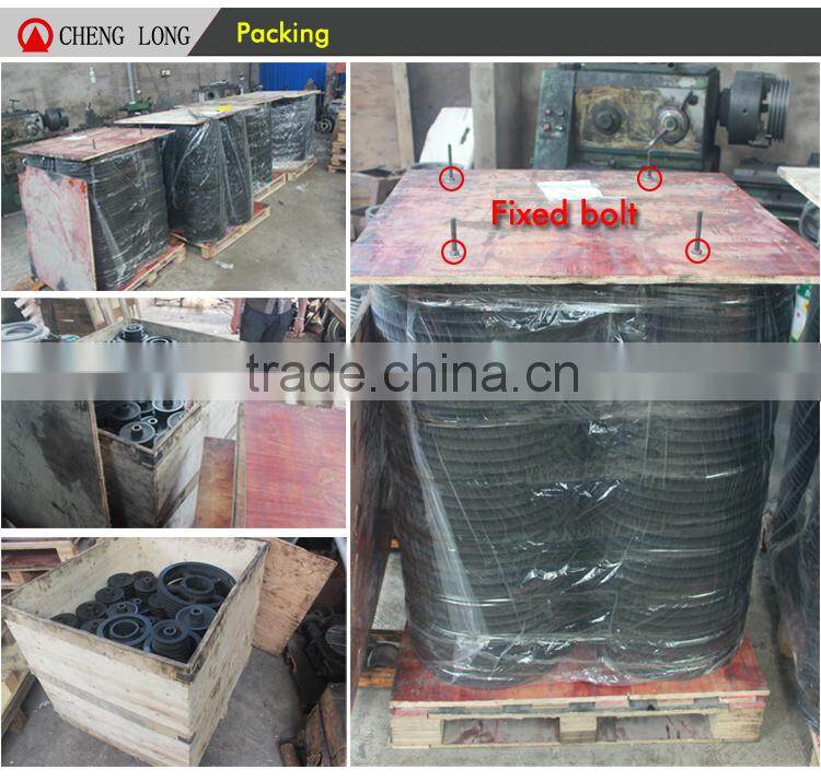 Industrial adjustable belt pulley for air compressor parts