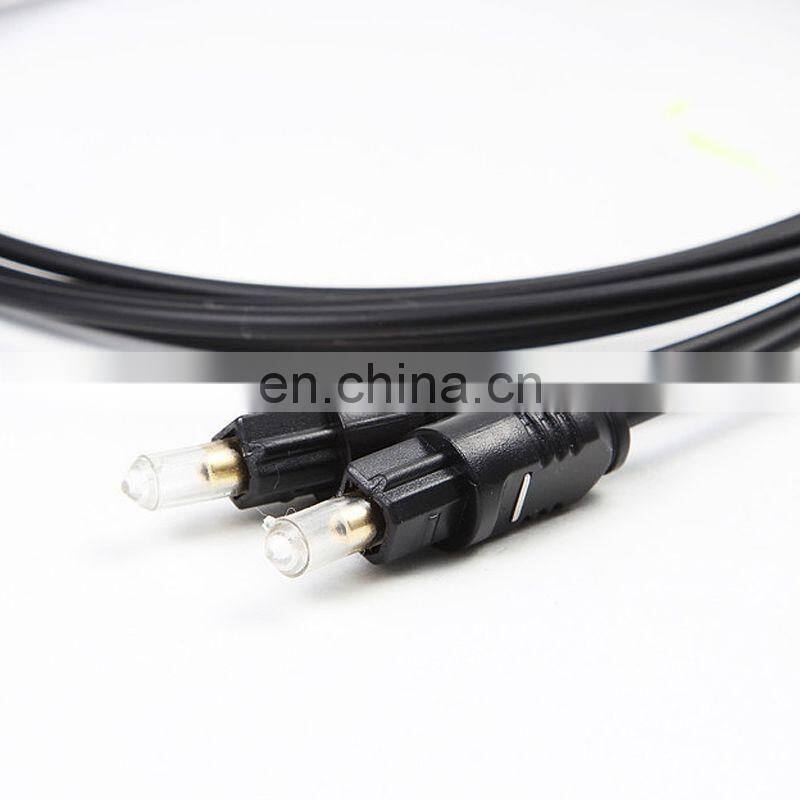 New Gold Plated Digital Audio Optical Optic Fiber Cable Toslink SPDIF Cord