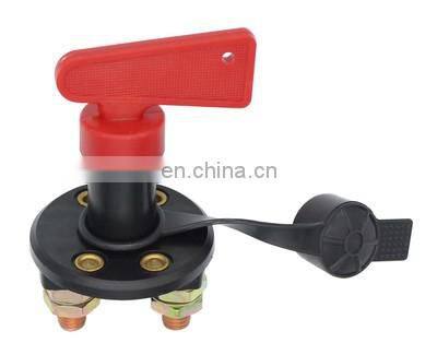 Power Switch Auto Universal Battery Isolator Master Cutoff Cut Off Kill Waterproof Cover