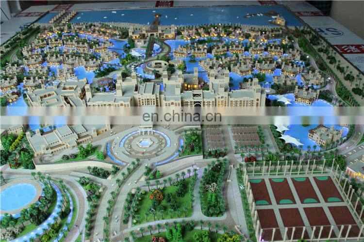 High quality master planning villa scale model , architectural model people