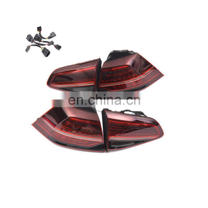 High Power LED Golf MK7.5 Tail Lights for Volkswagen GOLF 7.5 GTI Style 14-18