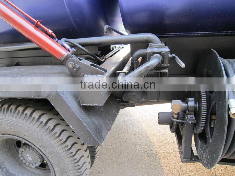 10000 liters high pressure vacuum suction truck