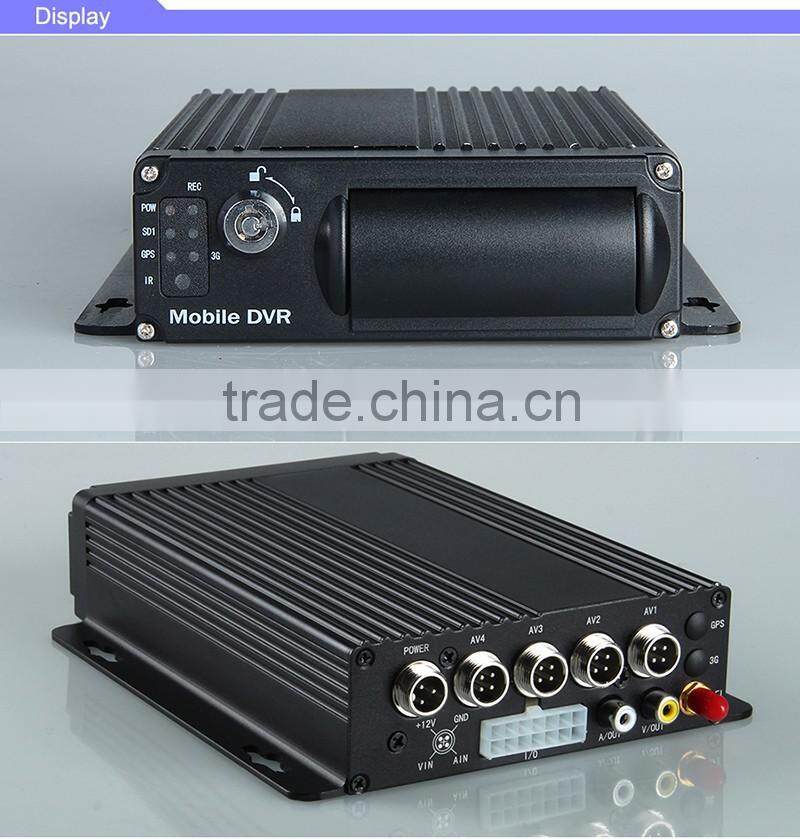 police equipment wifi 4ch dvr sd car dvr radar detector