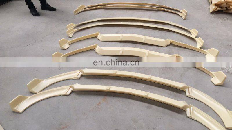 Auto Parts Accessories China Manufacturing ABS Material Gloss black Front Bumper Lip For Benz W177 A200 2019-2020