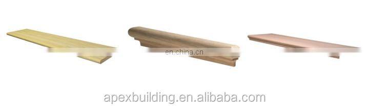 Modern interior wood stairs