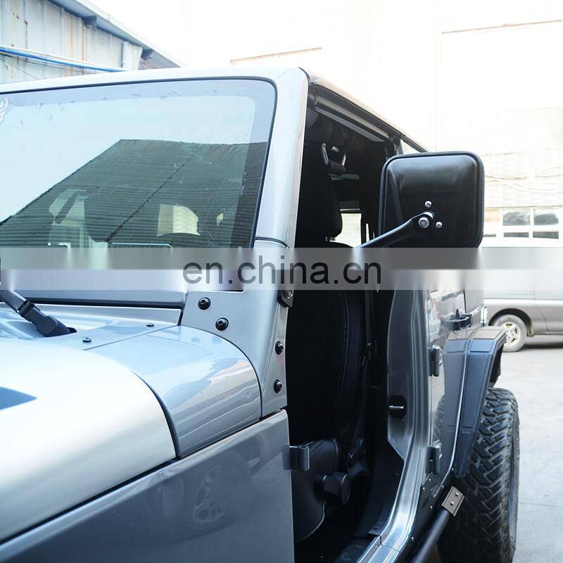 Maiker Car Side Mirror for Jeep Wrangler JK 17+ Accessories Offroad Rearview Mirror