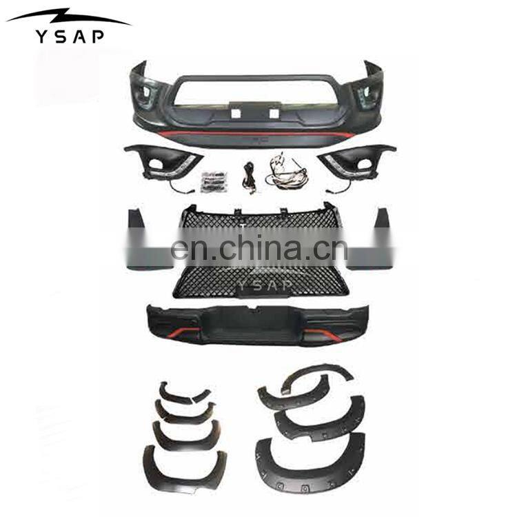 Factory price facelift body kit for Hilux Revo upgrade to 2019 Rocco