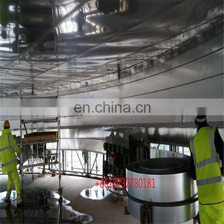 New Type Farm Wheat Grain Storage Steel Spiral Silo Machine For Sale